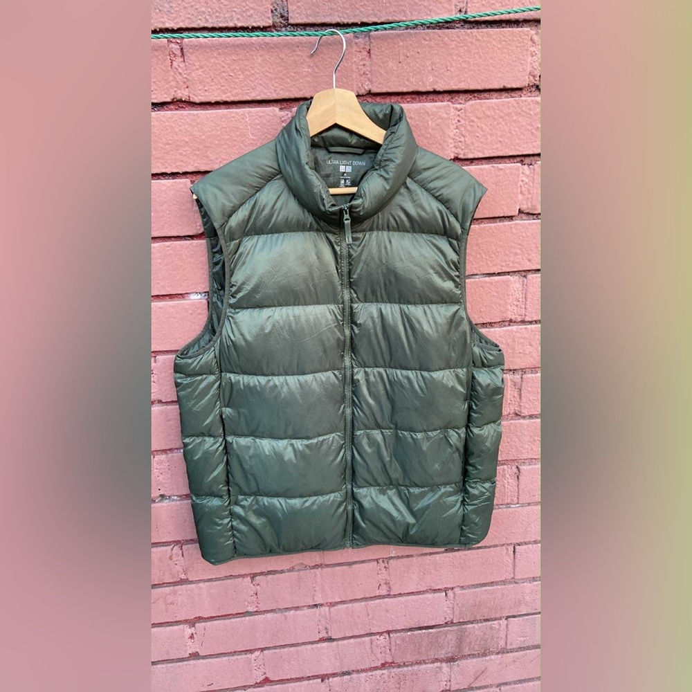 Uniqlo Charcoal Ultra Light Down Coat